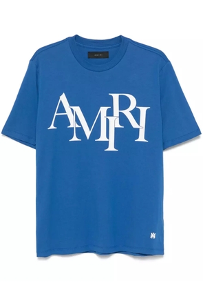 AMIRI Staggered Logo T-shirt - Black