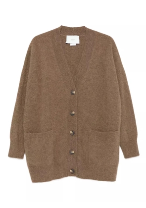 Vanisè button-up cardigan - Brown