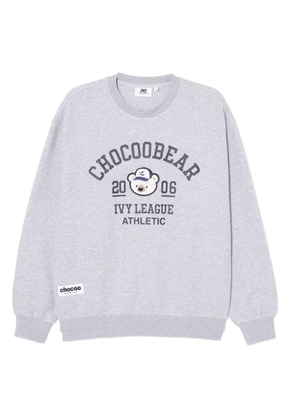 CHOCOOLATE logo-print sweatshirt - Grey