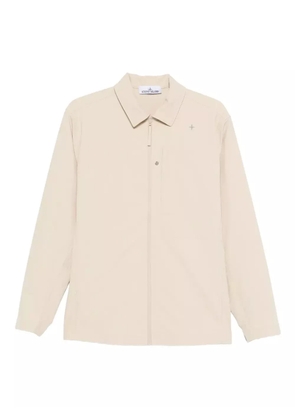 Stone Island Stellina zip-up shirt jacket - Neutrals