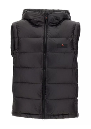 Peuterey Donoma Linear quilted hooded gilet - Black