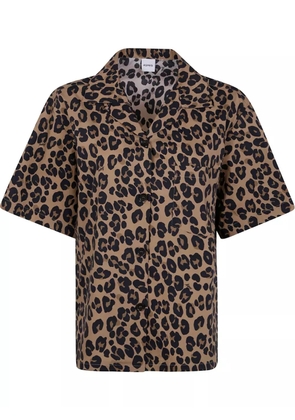 ASPESI leopard-print shirt - Brown