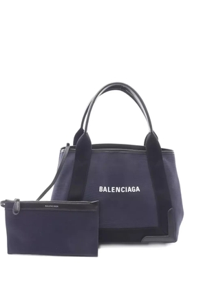 Balenciaga Pre-Owned leather tote bag - Blue
