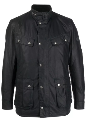 Barbour International Dude Waxed military jacket - Blue