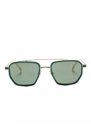 Leisure Society geometric-frame sunglasses - Gold