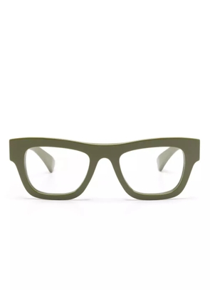 Gucci Eyewear square-frame glasses - Green