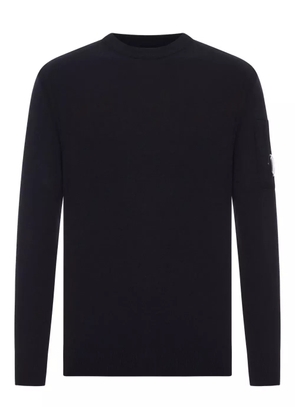 C.P. Company pocket-detail crew-neck sweater - Black