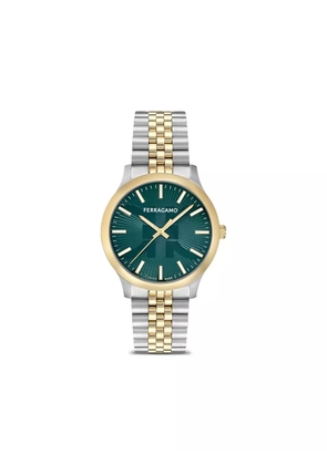 Ferragamo two-tone 40mm - Silver