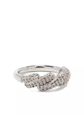 Eddie Borgo pavé-setting ring - Silver