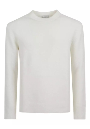 Ballantyne crew-neck sweater - White
