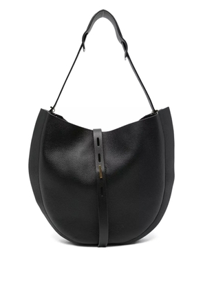 MINO BOSSI Liz textured shoulder bag - Black