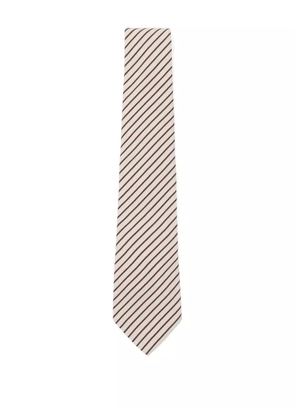 Paul Smith striped tie - Neutrals