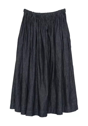 Daniela Gregis drawstring midi skirt - Blue