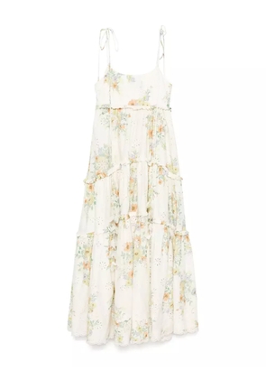 ALEMAIS floral-print dress - Neutrals
