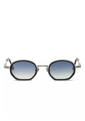 John Dalia oval-frame sunglasses - Silver