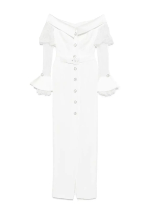 SILK LOVE & LACE Andrea dress - White