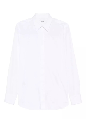 Lardini long-sleeve poplin shirt - White