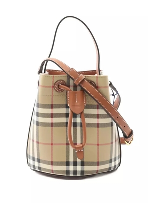 Burberry Pre-Owned 2020s pattern bucket bag - Neutrals