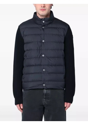 Moncler panelled padded jacket - Blue