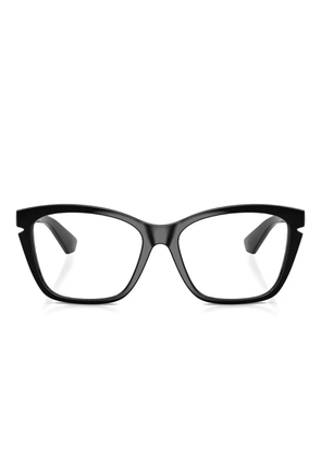 Burberry Eyewear metal-detail cat-eye glasses - Black