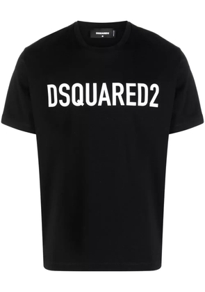 DSQUARED2 logo-print cotton T-shirt - Black