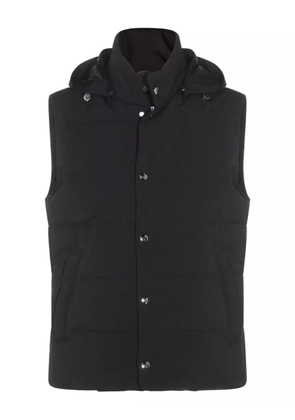 Montecore hooded padded gilet - Black