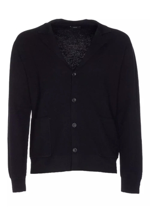 Hosio V-neck cardigan - Black