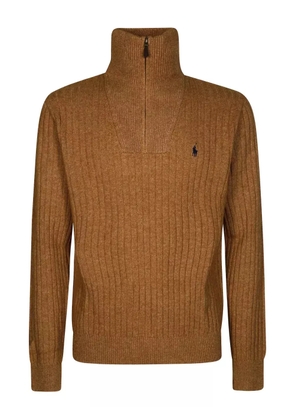 Polo Ralph Lauren ribbed-knit sweater - Brown