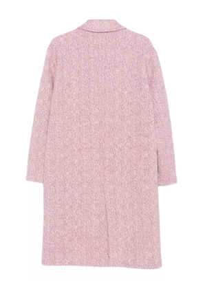 Manuel Ritz chevron coat - Pink