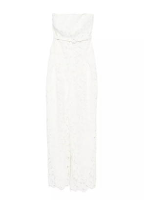 Simkhai lace belted dress - White