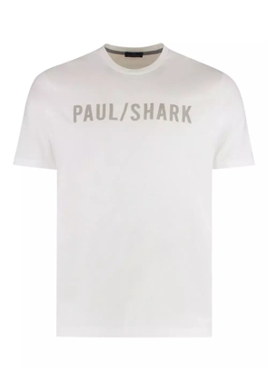 Paul & Shark logo-print T-shirt - White