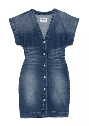 MOSCHINO JEANS denim mini dress - Blue