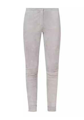 Fabiana Filippi linen/flax skinny trousers - Neutrals