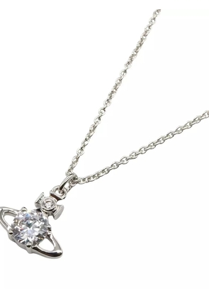 Vivienne Westwood Pre-Owned 2020s Orb-pendant necklace - Silver