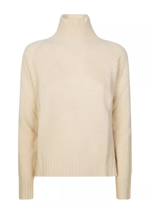 DONDUP ribbed turtleneck sweater - Neutrals