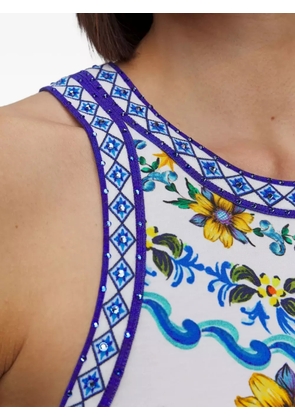 Camilla Tiles Darls jersey dress - White