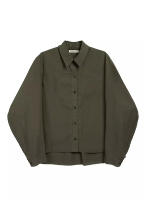 YMC Kengo buttoned shirt - Green