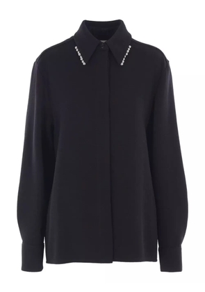 Jil Sander wool blend shirt - Black