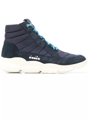 Diadora x The Editor Booth hi-top sneakers - Blue