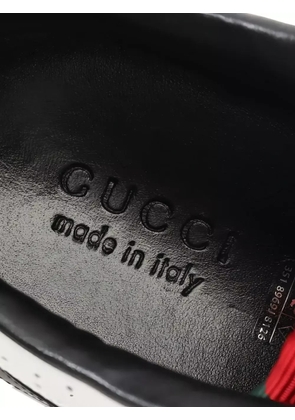 Gucci Pre-Owned 10s Reweb perforated sneakers - White