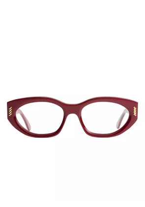 Family Affair Edith cat-eye glasses - Red
