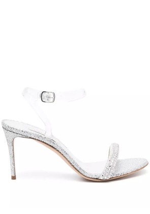 Casadei 90mm Blade Stratosphere sandals - Silver