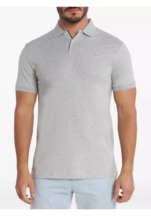 Hackett logo-embroidered polo shirt - Grey