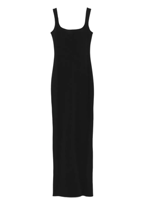 ENTIRE STUDIOS square-neck maxi dress - Black