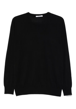 Kangra fine-knit T-shirt - Black