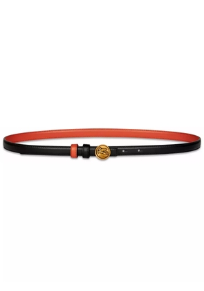 ETRO Pegaso-plaque reversible belt - Black