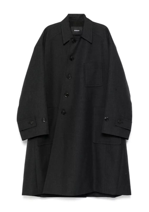 SONGZIO bias-cut coat - Grey