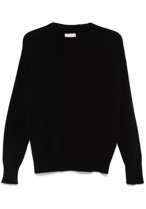 Drumohr boat-neck sweater - Black