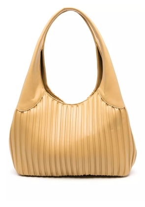 Themoirè Ninfa Plissé shoulder bag - Yellow
