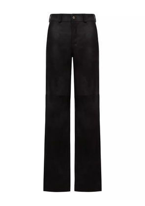 Salvatore Santoro leather trousers - Black